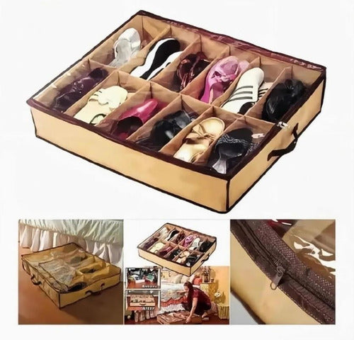 Porta Zapatos Rack Zapatera Organizador Cajoneras Plastico Hogar