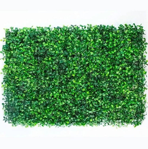 Follaje Artificial Pared Muro Verde Cesped Jardin 14 Piezas Hogar