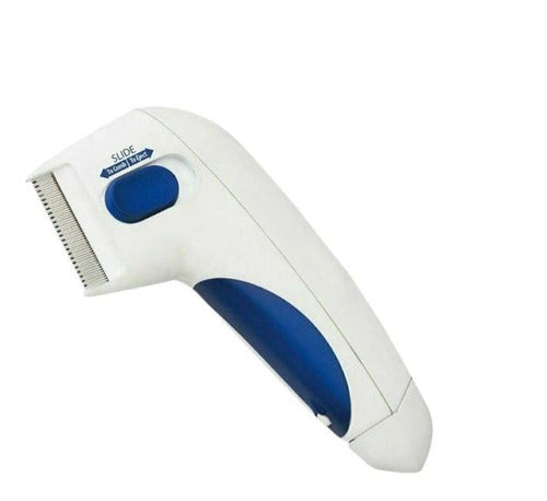 Cepillo Para Gatos Peine Para Perro Quita Pulgas Electrico!! Color Blanco Hogar