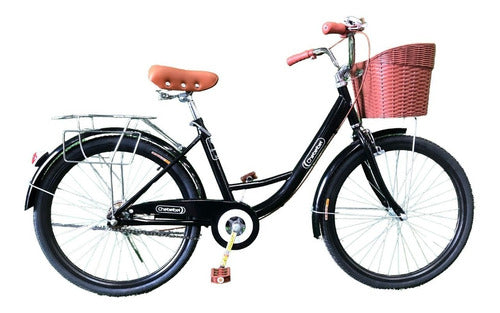 Bicicleta De Calle Rodada 26 Bicicletas Con Canasta Bici Pas