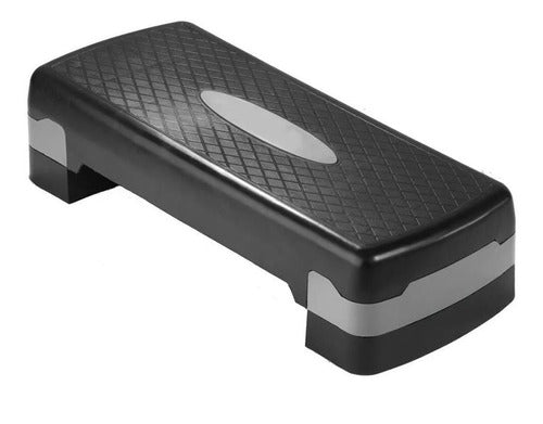 Banco Step Aerobic 2 Alturas Escalon Ejercicio Aerobico Ajus Deportes destaca