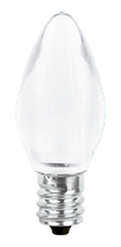 Foco Decorativo Led Vela 1w Base E12 Aksi Foco De Color Vari Electronica