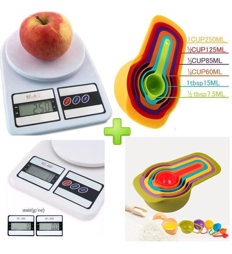 Bascula Digital Cocina Gramera 1gr A 10kg Incluye Baterias Hogar